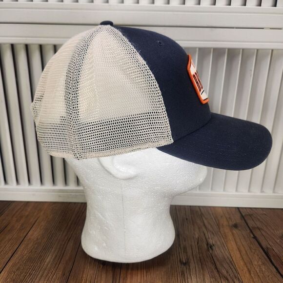 '47 Denver Broncos Hat Cap Snapback Trucker Patch Blue Orange Mens NFL Football - Picture 4 of 10